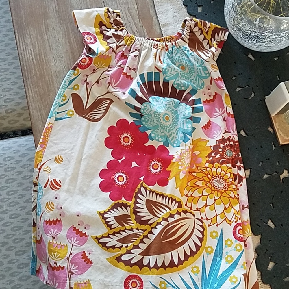 Little girls sweet boho dress